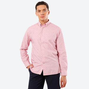 Tommy Hilfiger pánská světle růžová košile Global - XL (XBE)